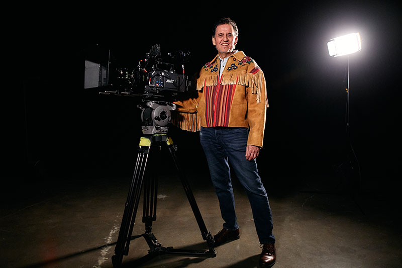 CapU Indigenous Digital Filmmaking instructor Gregory Coyes.