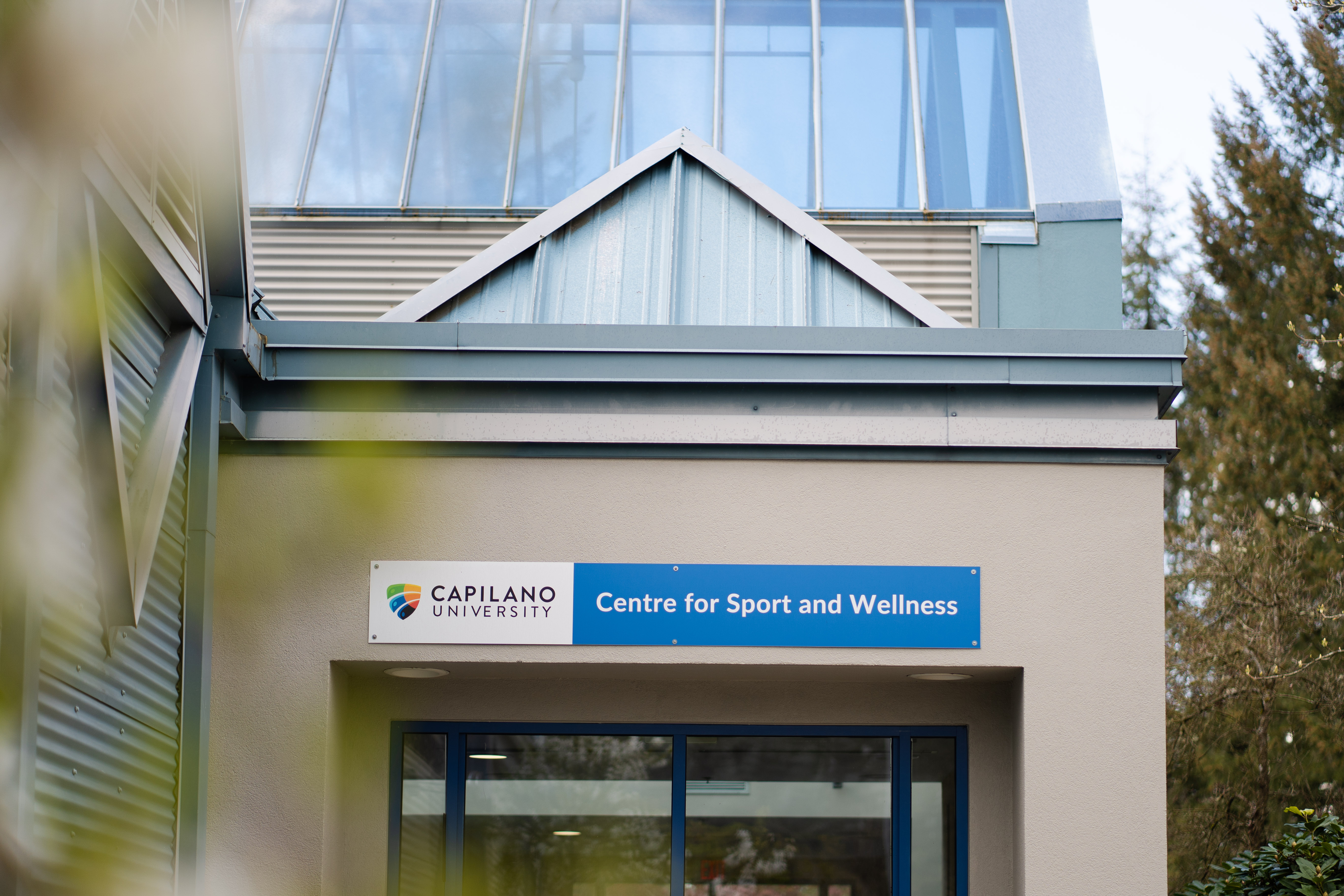 The centre for sport and wellness building