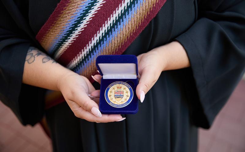 Photo of Christina Lennox's award