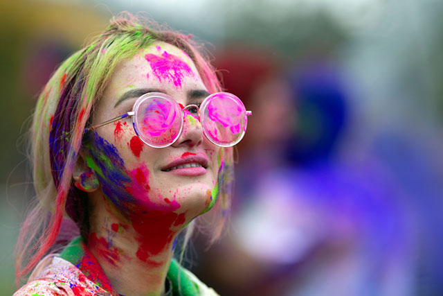 The Centre for International Experience hosts World of Colour, inspired by the Hindu Holi Festival, on March 14, 2019.