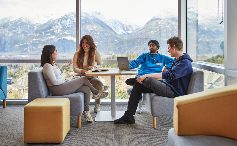 CapU Squamish student lifestyle for media release Capilano University announces new program offerings at its Squamish campus for Fall 2025