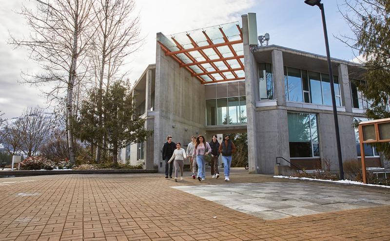 Exterior of CapU Squamish