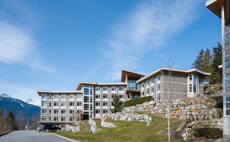 Exterior of CapU Squamish Housing