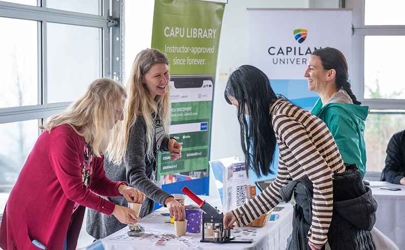 Students at Explore CapU at CapU Squamish