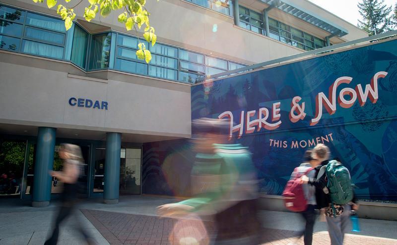 Students attending Orientation