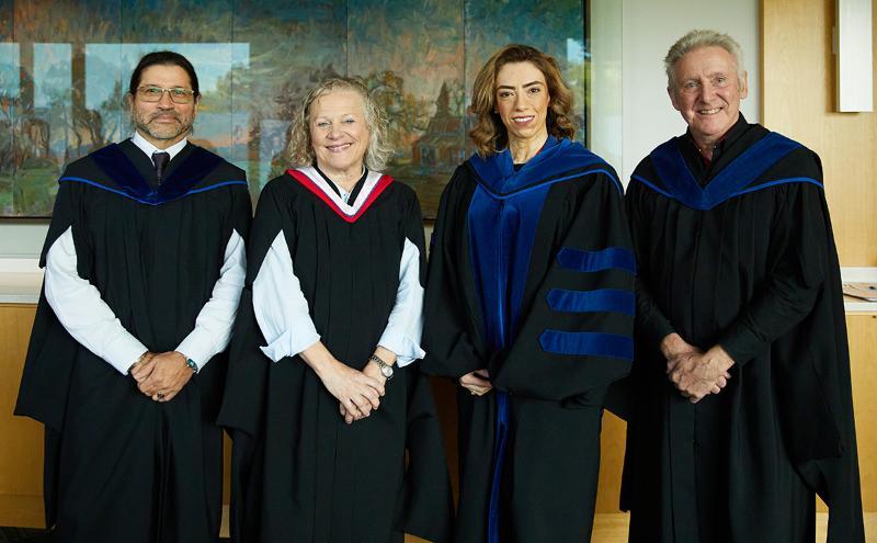 Faculty at Convocation